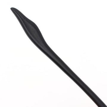 CrystalMood Handmade Carved Abstract Wood Hair Stick Ebony